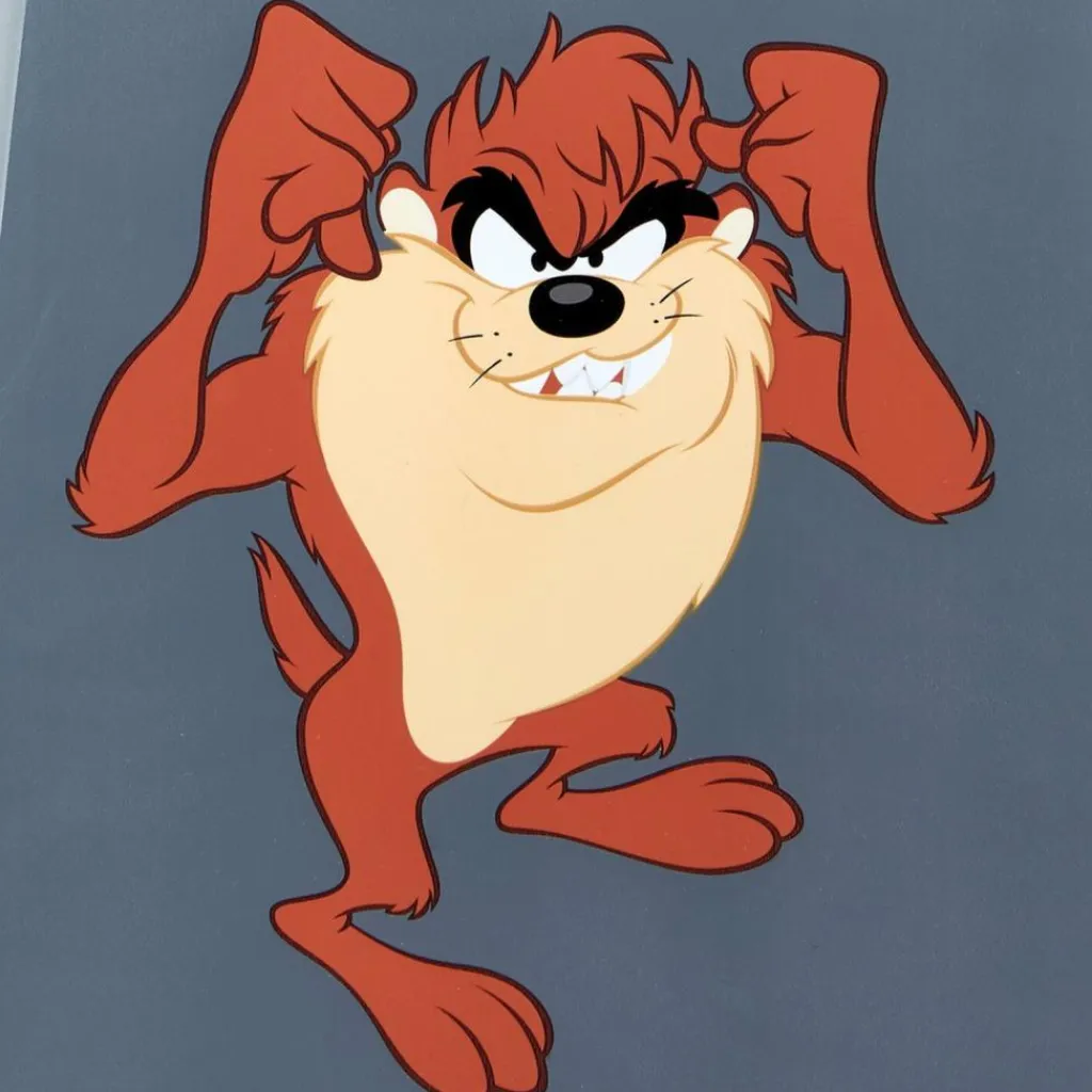 Discount Roncato Looney Tunes 4 Rollen Kindertrolley 50 cm taz antracite