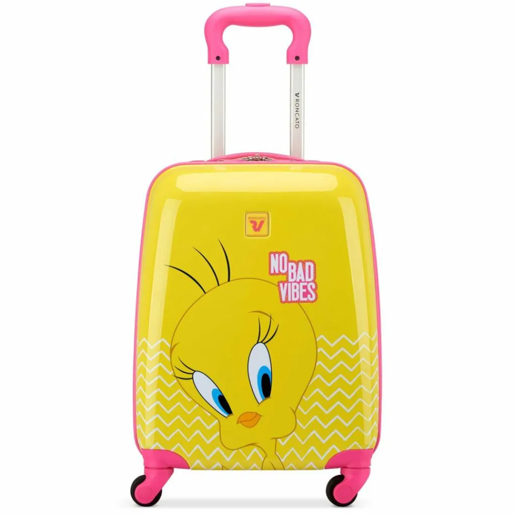Roncato Kinder Koffer<Looney Tunes 4 Rollen Kindertrolley 44 cm tweety giallo