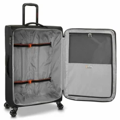 Sale Roncato Metropolitan 4 Rollen Trolley 78 cm mit Dehnfalte black