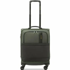 Roncato Weichgepäck Kabinengepäck|4-Rollen Kabinentrolleys<Metropolitan 4 Rollen Kabinentrolley 55 cm mit Dehnfalte green