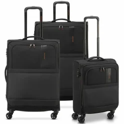 Online Roncato Metropolitan 4 Rollen Kofferset 3-teilig mit Dehnfalte black