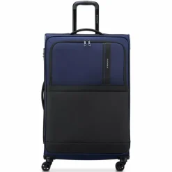 Roncato Weichgepäck|4-Rollen Koffer<Metropolitan 4 Rollen Trolley 78 cm mit Dehnfalte blue