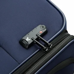 Roncato Koffersets Als Weichgepäck|Koffersets 3-Teilig<Metropolitan 4 Rollen Kofferset 3-teilig mit Dehnfalte blue