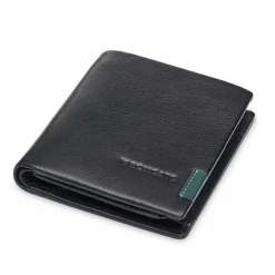 Roncato Herrengeldbörsen Hochformat<Monaco Geldbörse Leder 9 cm nero