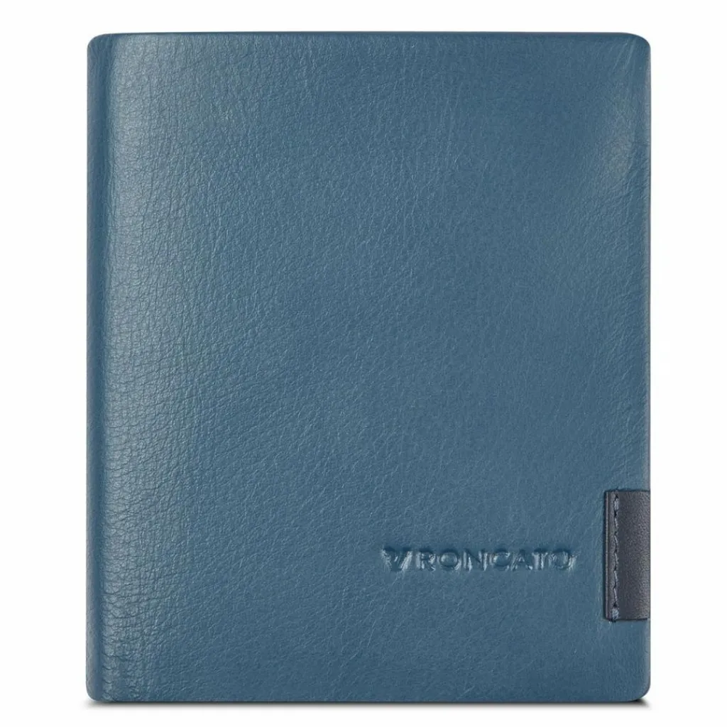 Roncato Herrengeldbörsen Hochformat<Monaco Geldbörse Leder 9 cm denim