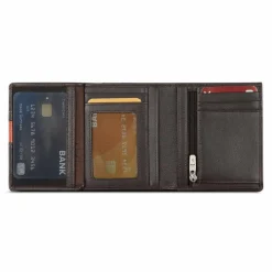 Roncato Herrengeldbörsen Hochformat<Monaco Geldbörse Leder 9 cm brown