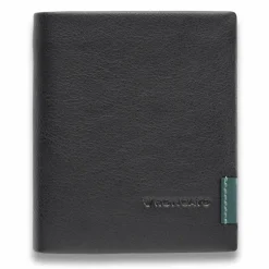 Roncato Herrengeldbörsen Hochformat<Monaco Geldbörse RFID Schutz Leder 9.5 cm nero