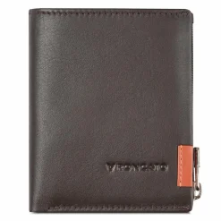 Clearance Roncato Monaco Geldbörse RFID Schutz Leder 8 cm brown