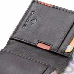 Clearance Roncato Monaco Geldbörse RFID Schutz Leder 8 cm brown