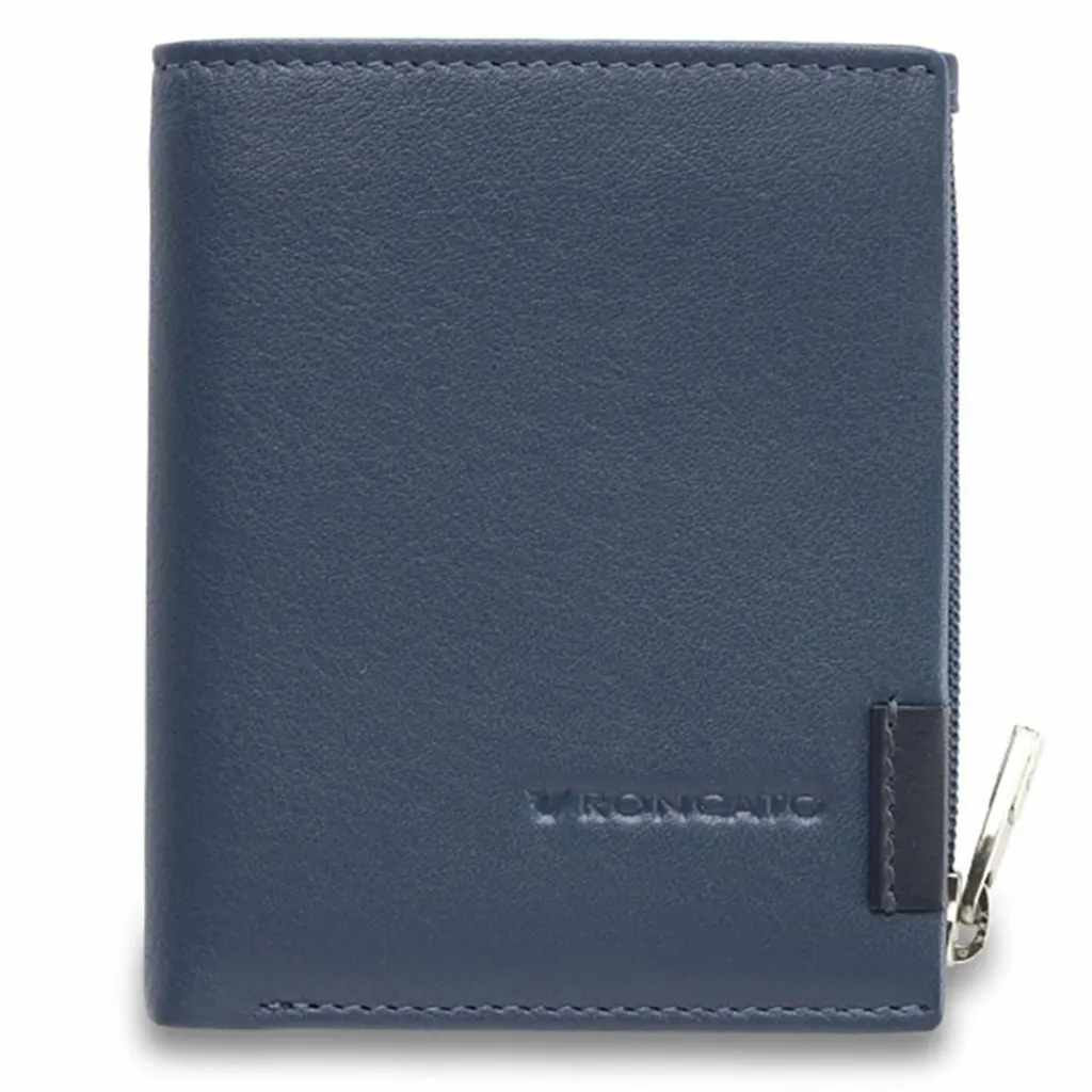 Best Roncato Monaco Geldbörse RFID Schutz Leder 8 cm denim