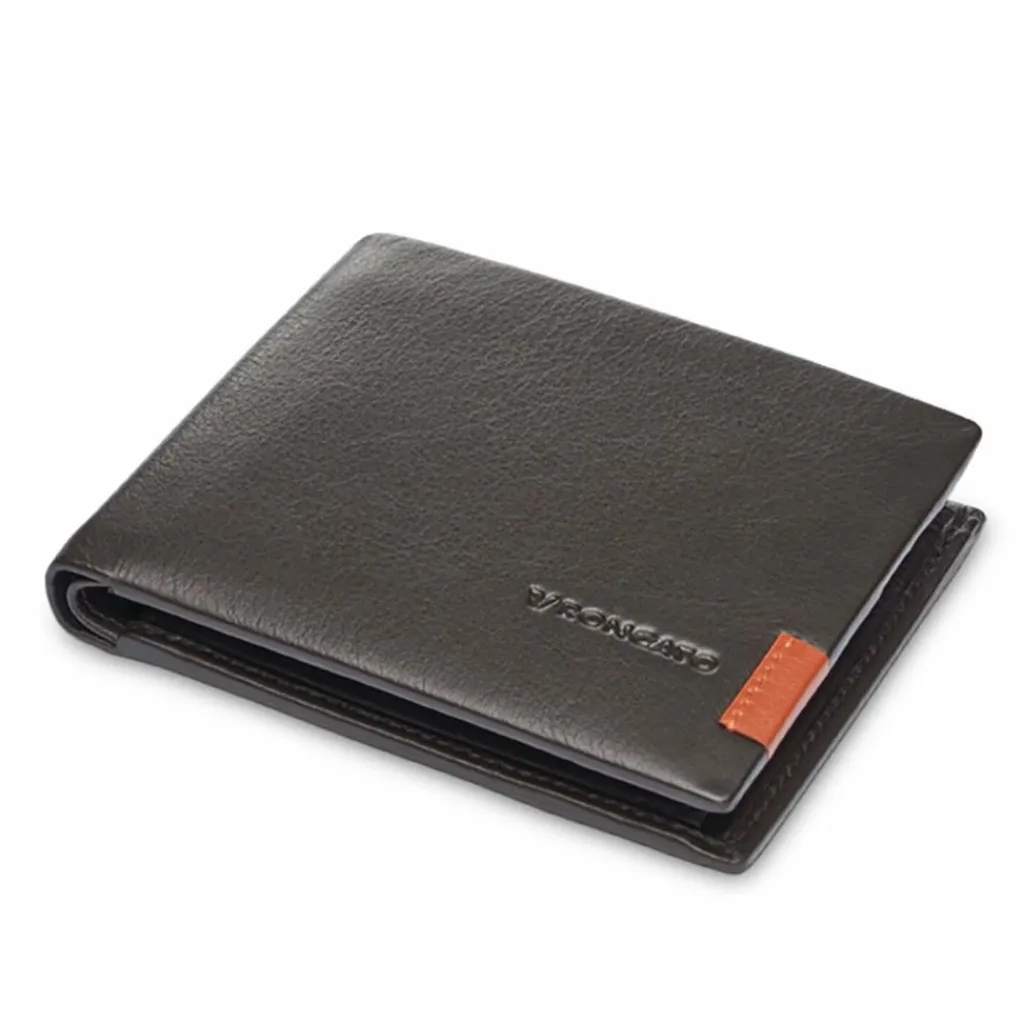 Discount Roncato Monaco Geldbörse RFID Schutz Leder 9 cm brown