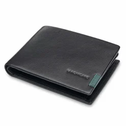 Roncato Herrengeldbörsen Querformat<Monaco Geldbörse RFID Schutz Leder 12.5 cm nero