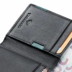 Sale Roncato Monaco Geldbörse RFID Schutz Leder 8 cm nero