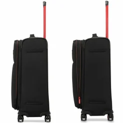 Sale Roncato Move 4 Rollen Kofferset 3-teilig mit Dehnfalte nero fumo