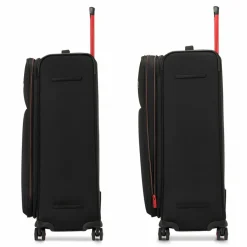 Roncato Weichgepäck|4-Rollen Koffer<Move 4 Rollen Trolley 77 cm mit Dehnfalte nero fumo