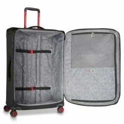 Roncato Weichgepäck|4-Rollen Koffer<Move 4 Rollen Trolley 77 cm mit Dehnfalte nero fumo