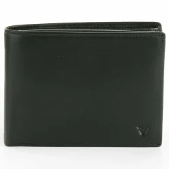 Roncato Herrengeldbörsen Querformat<Pascal Geldbörse Leder 13 cm nero
