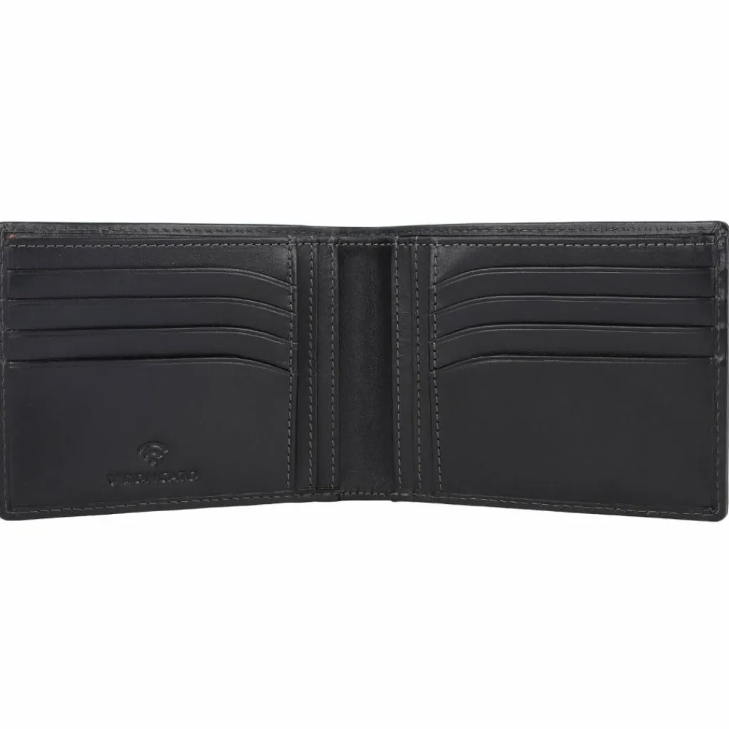 Roncato Herrengeldbörsen Querformat<Pisa Geldbörse RFID Leder 12 cm black