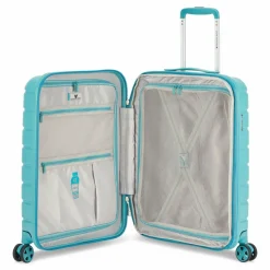 Best Roncato Relife 4 Rollen Kabinentrolley 55 cm mit Dehnfalte salbei