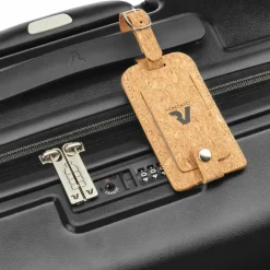 Roncato Koffersets Als Hartgepäck|Koffersets 3-Teilig<Relife 4 Rollen Kofferset 3-teilig mit Dehnfalte schwarz