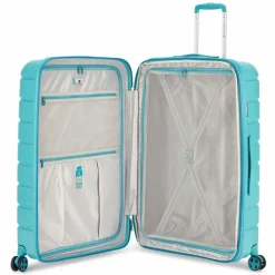 Roncato 4-Rollen Koffer|Hartgepäck<Relife 4 Rollen Trolley 78 cm mit Dehnfalte salbei