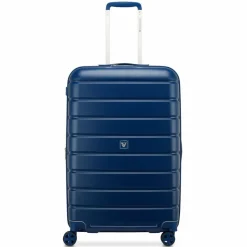 Roncato Hartgepäck|4-Rollen Koffer<Relife 4 Rollen Trolley 73 cm mit Dehnfalte blau