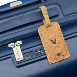 Roncato Hartgepäck|4-Rollen Koffer<Relife 4 Rollen Trolley 73 cm mit Dehnfalte blau