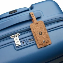 Outlet Roncato Relife 4 Rollen Trolley 73 cm mit Dehnfalte blu retro