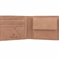 Outlet Roncato Salento Geldbörse RFID Leder 12,5 cm brown