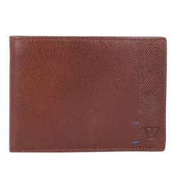 Roncato Herrengeldbörsen Querformat<Santos Geldbörse Leder 13 cm cognac