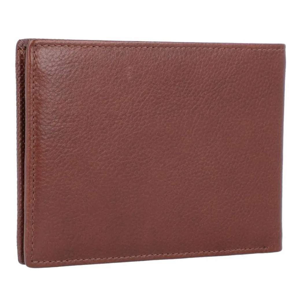 Roncato Herrengeldbörsen Querformat<Santos Geldbörse Leder 13 cm cognac