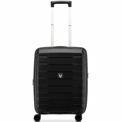 Outlet Roncato Skyline 2.0 4 Rollen Kabinentrolley 55 cm mit Dehnfalte nero