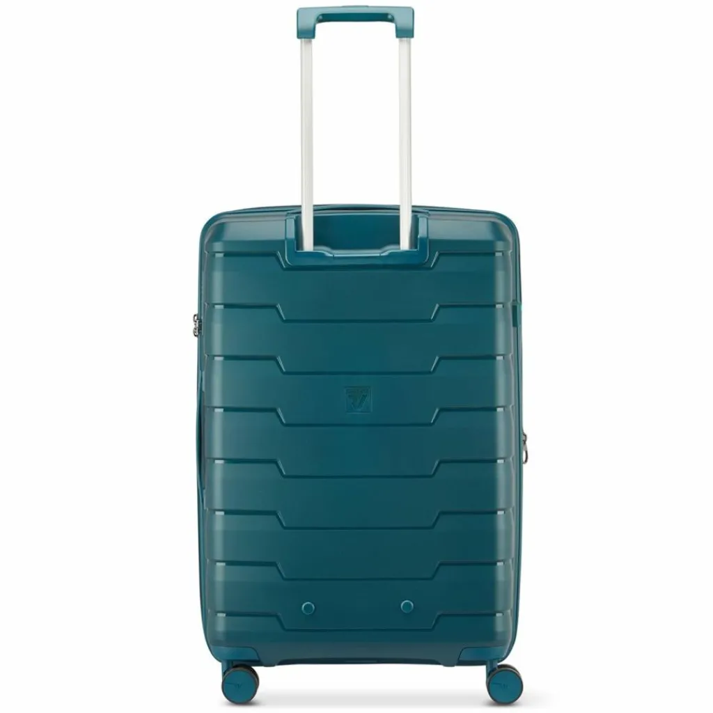 Discount Roncato Skyline 2.0 4 Rollen Trolley 46.5 cm mit Dehnfalte verde bottiglia