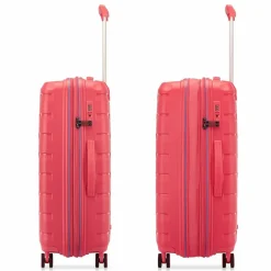 Roncato 4-Rollen Koffer|Hartgepäck<Skyline 2.0 4 Rollen Trolley 46.5 cm mit Dehnfalte koralle