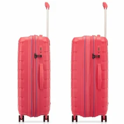 Best Roncato Skyline 2.0 4 Rollen Kofferset 3-teilig mit Dehnfalte koralle