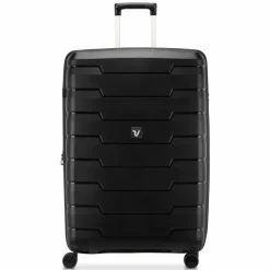 Roncato 4-Rollen Koffer|Hartgepäck<Skyline 2.0 4 Rollen Trolley 79 cm mit Dehnfalte nero
