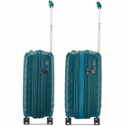 Roncato Hartgepäck Kabinengepäck|4-Rollen Kabinentrolleys<Skyline 2.0 4 Rollen Kabinentrolley 55 cm mit Dehnfalte verde bottiglia