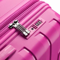 Roncato Koffersets Als Hartgepäck|Koffersets 3-Teilig<Skyline 2.0 4 Rollen Kofferset 3-teilig mit Dehnfalte fucsia