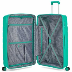Online Roncato Skyline 2.0 4 Rollen Trolley 79 cm mit Dehnfalte menta