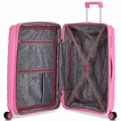 Hot Roncato Skyline 2.0 4 Rollen Kofferset 3-teilig mit Dehnfalte cyber pink