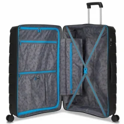 Roncato 4-Rollen Koffer|Hartgepäck<Skyline 2.0 Neon 4 Rollen Trolley 79 cm schwarz