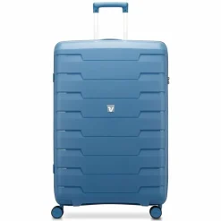 Outlet Roncato Skyline 2.0 Neon 4 Rollen Trolley 79 cm avio blau