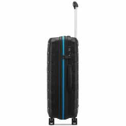 Roncato 4-Rollen Koffer|Hartgepäck<Skyline 2.0 Neon 4 Rollen Trolley 70 cm schwarz