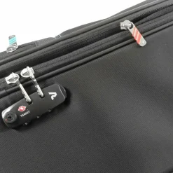 Roncato Koffersets Als Weichgepäck|Koffersets 3-Teilig<Speed 4 Rollen Kofferset 3-teilig mit Dehnfalte schwarz