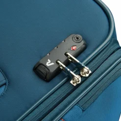 Roncato Koffersets Als Weichgepäck|Koffersets 3-Teilig<Speed 4 Rollen Kofferset 3-teilig mit Dehnfalte blau