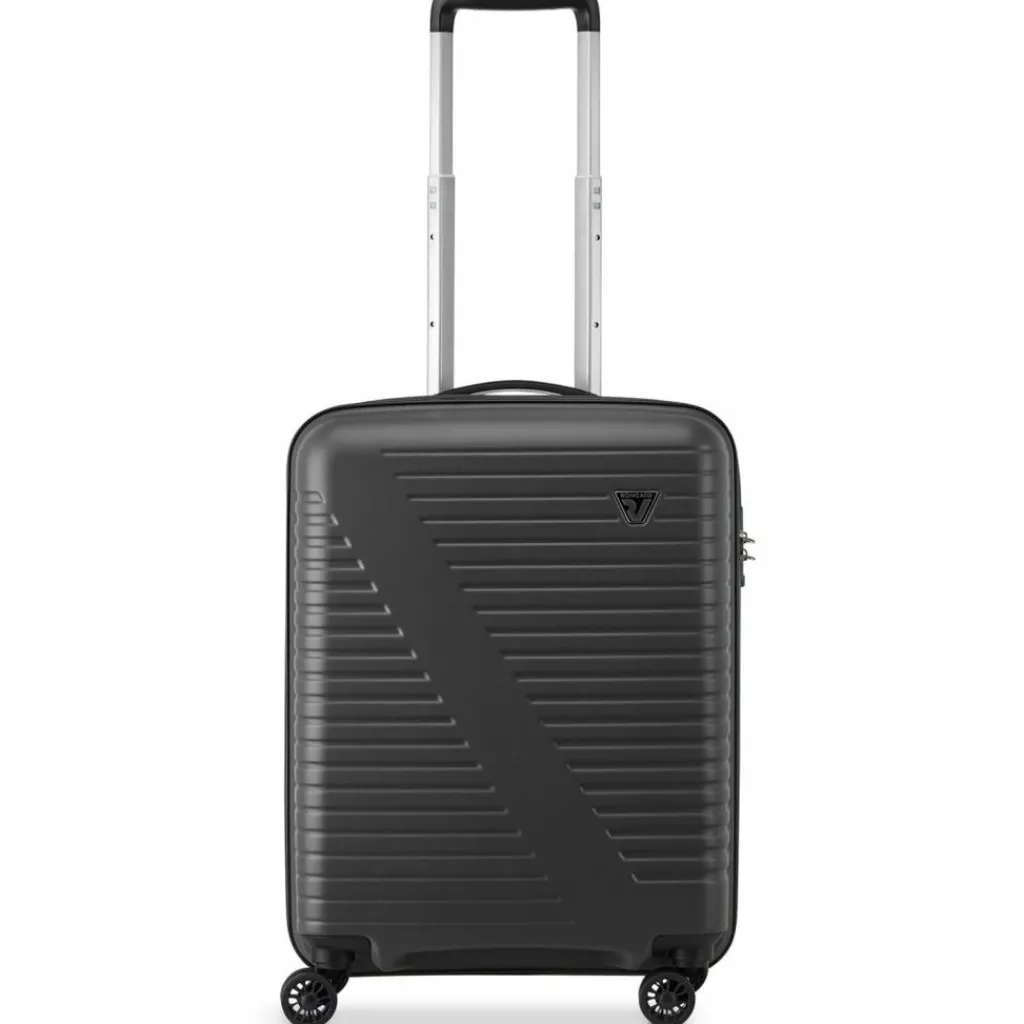 Best Roncato Sunlite 4 Rollen Kabinentrolley 55 cm nero