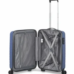 Sale Roncato Sunlite 4 Rollen Kabinentrolley 55 cm blu notte