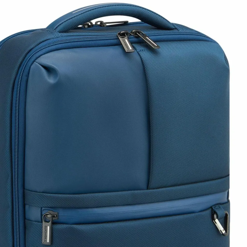 Roncato Trial Business-Rucksack 44 cm Laptopfach blau