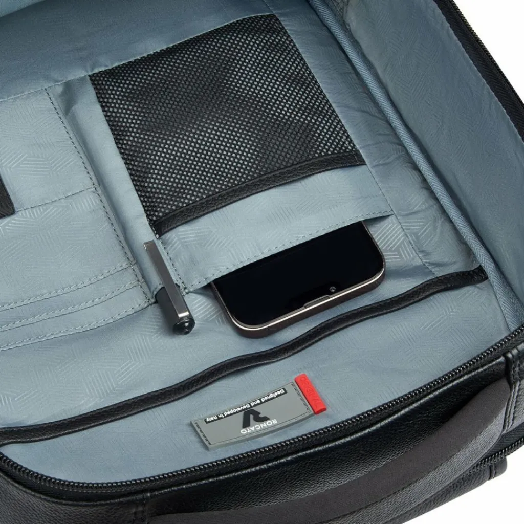 Discount Roncato Trial Daypack Leder 40.5 cm Laptopfach black