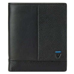 Outlet Roncato Trial DLX Geldbörse RFID Schutz Leder 9 cm nero
